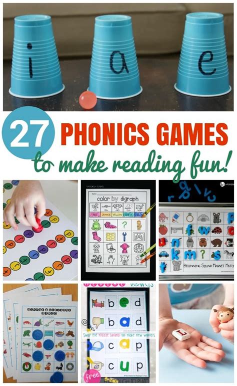 Phonics Games for the Classroom and Home